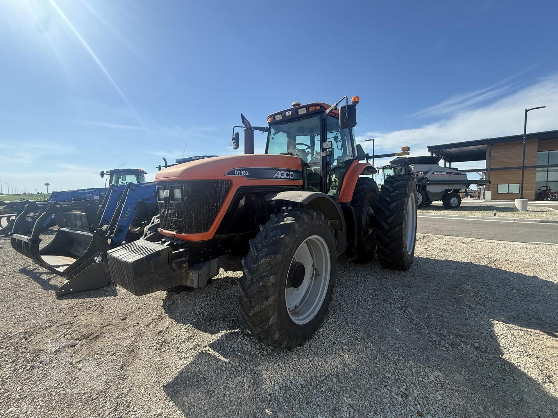 AGCO tractor supported by the Bison Machinery service department