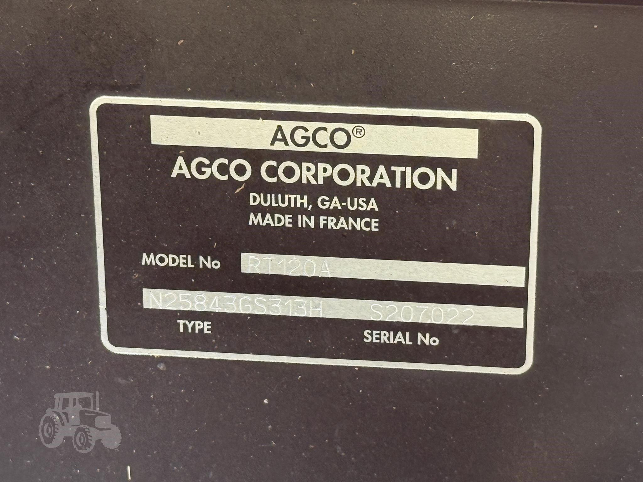2007 AGCO RT120A image 21