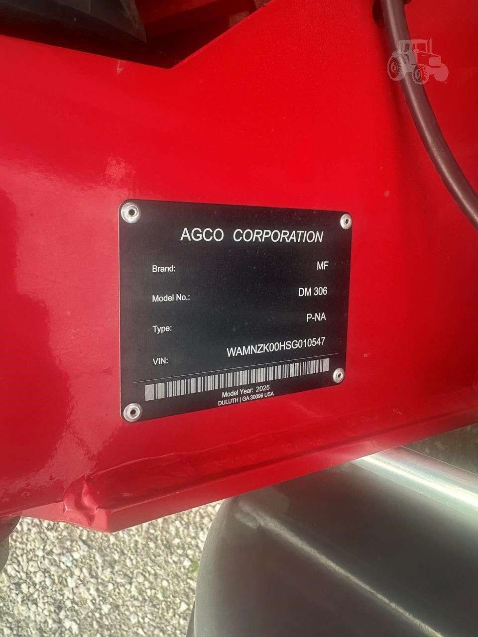 2025 MASSEY FERGUSON DM306 image 3