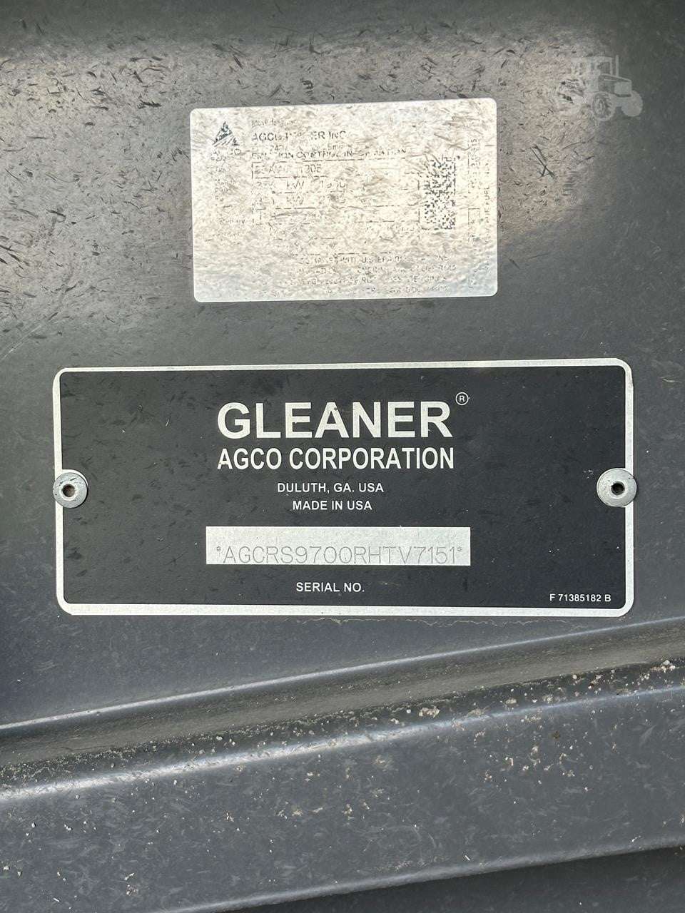 2024 GLEANER S97 image 18