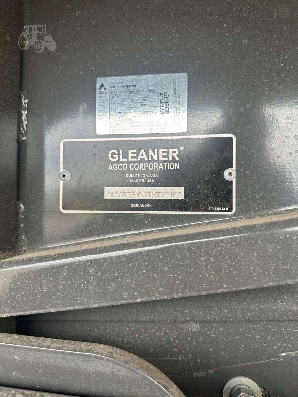 2026 GLEANER T81 image 19