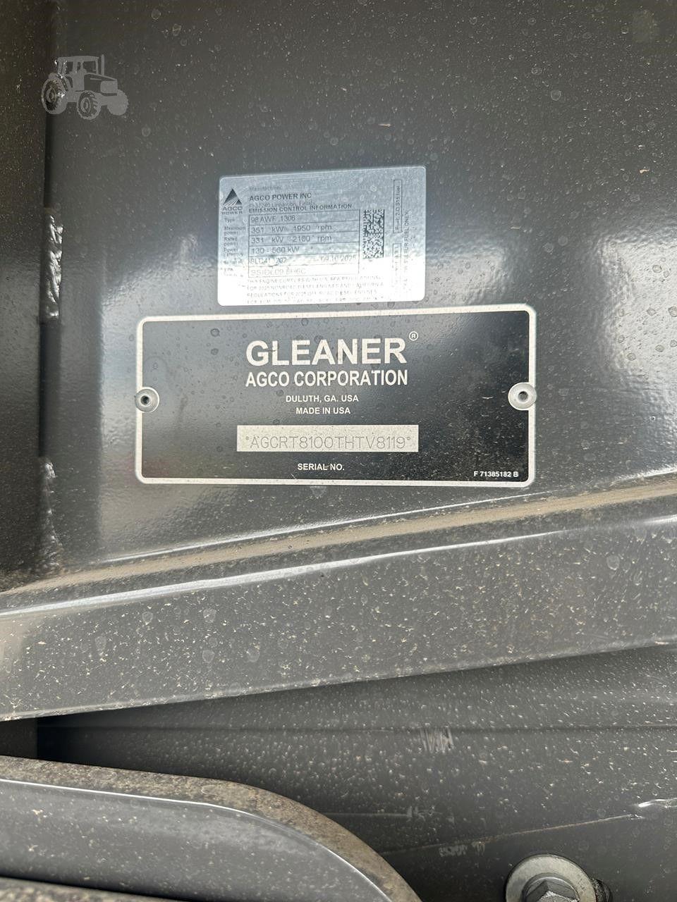2026 GLEANER T81 image 19