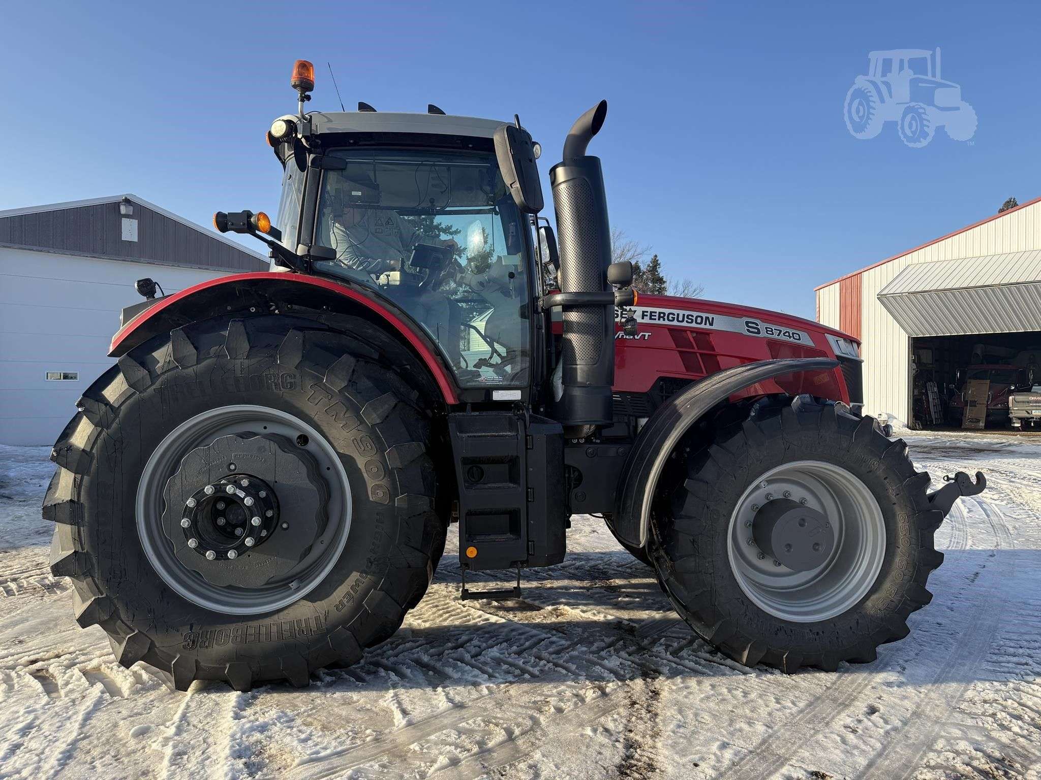 2022 MASSEY FERGUSON 8740S image 8