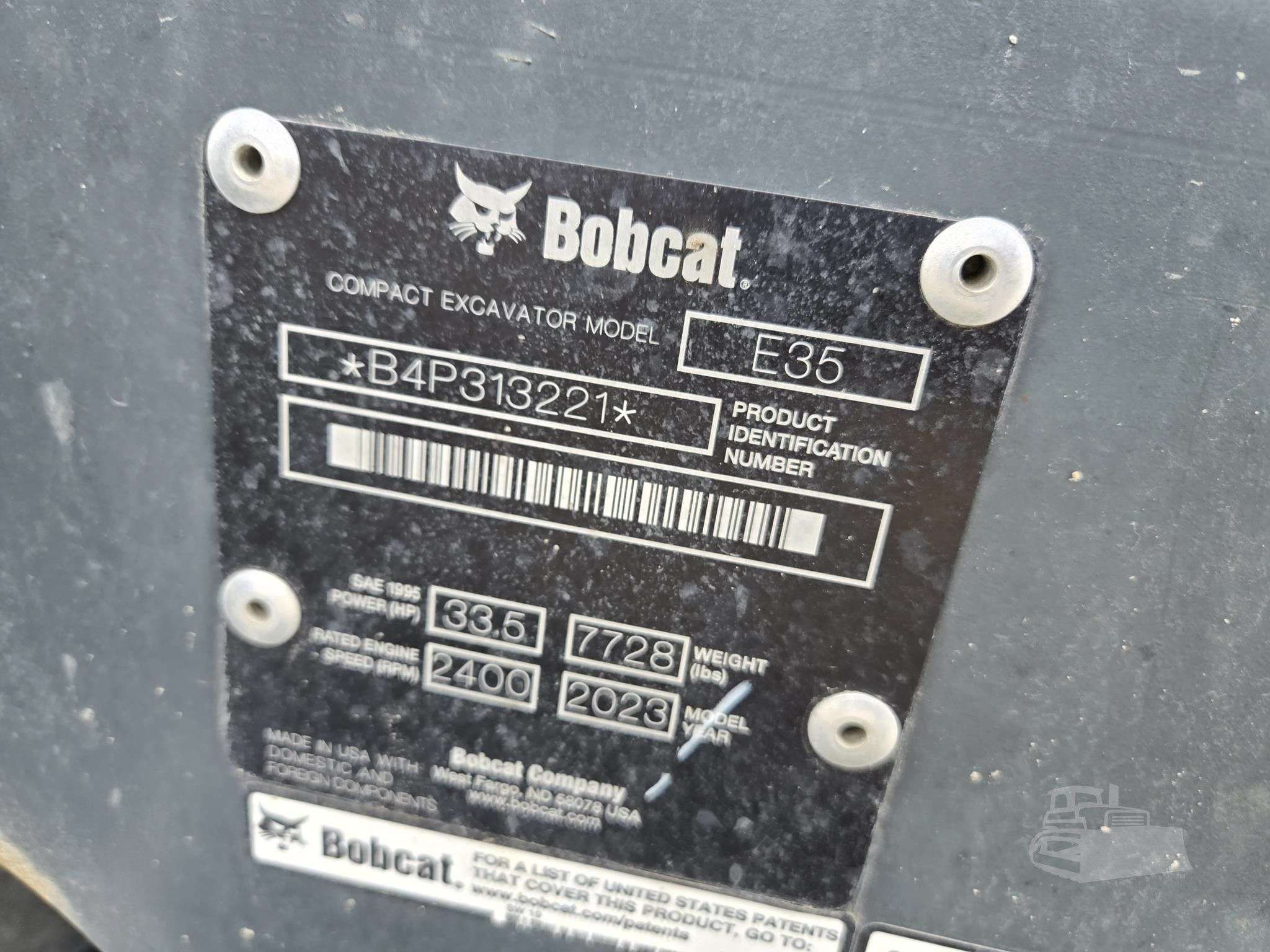 2022 BOBCAT E35R2 image 11