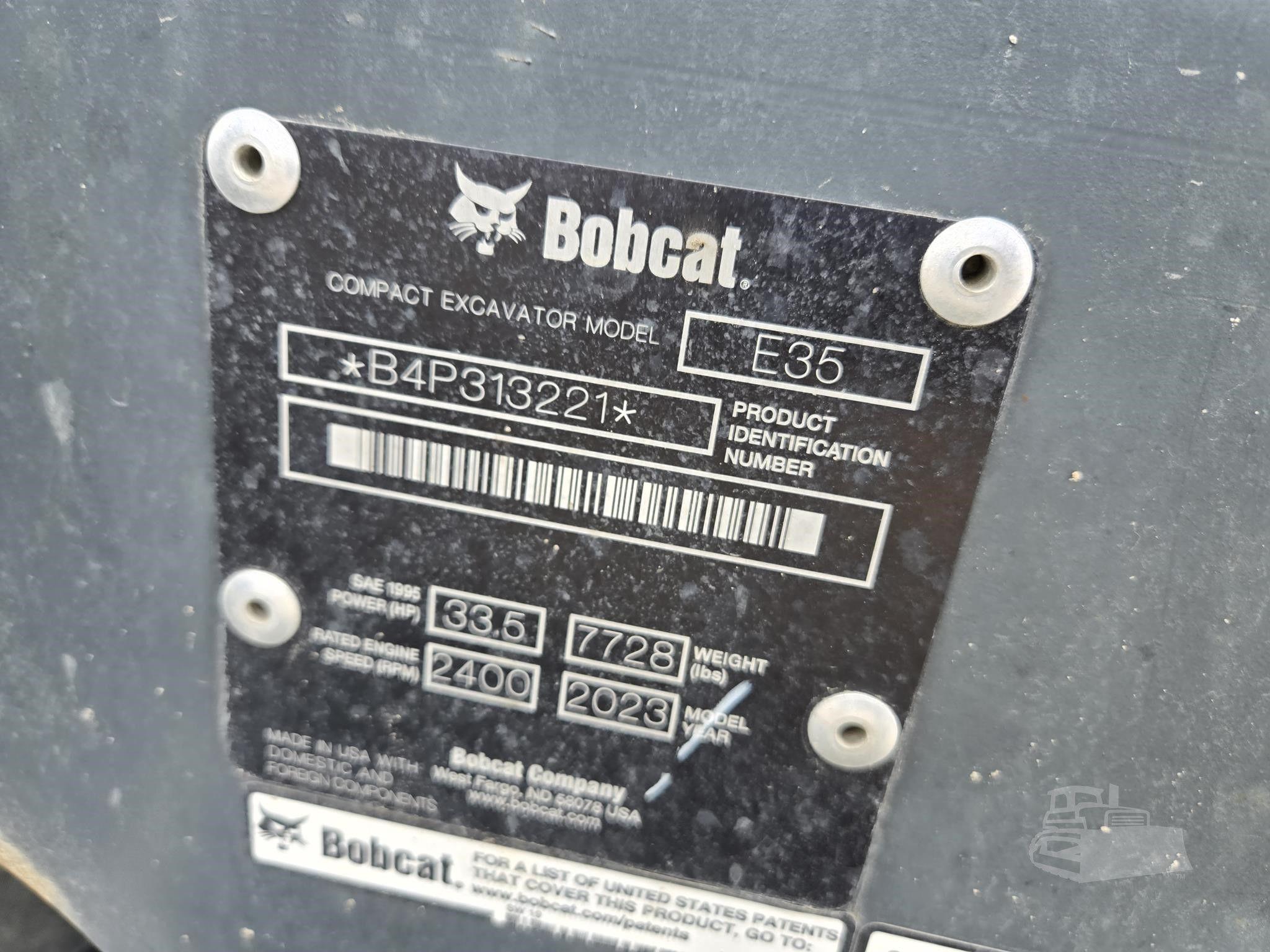 2022 BOBCAT E35R2 image 11