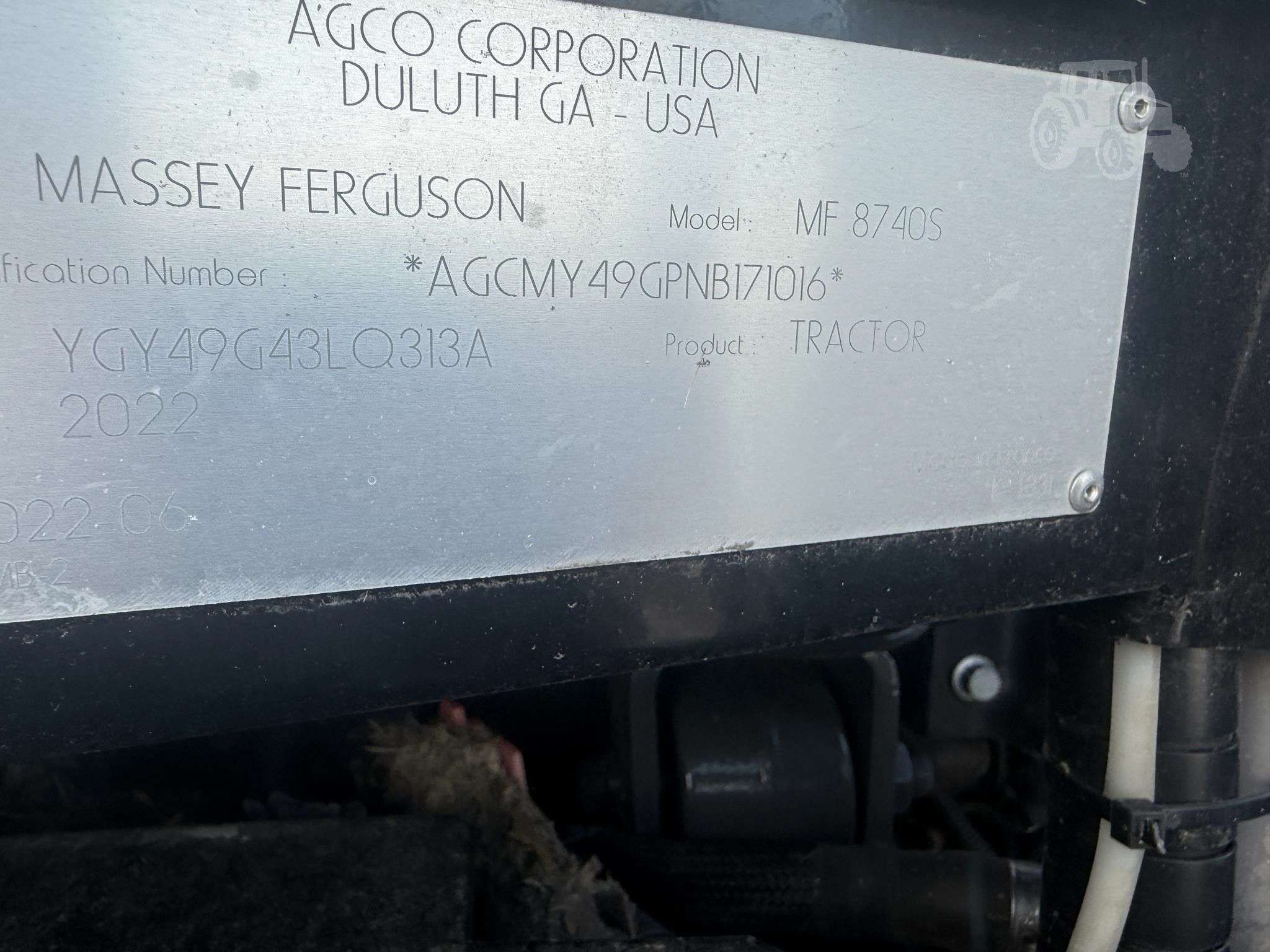 2022 MASSEY FERGUSON 8740S image 22